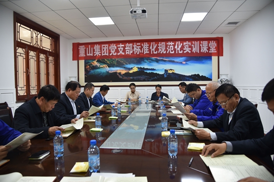 集團(tuán)組織黨支部標(biāo)準(zhǔn)化規(guī)范化實(shí)訓(xùn)46