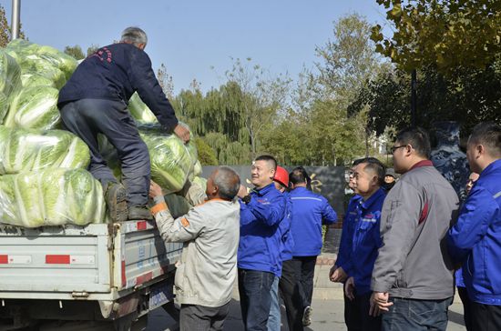 魯中水泥黨支部愛心善舉 ——幫助菜農(nóng)解決7500斤滯銷大白菜81