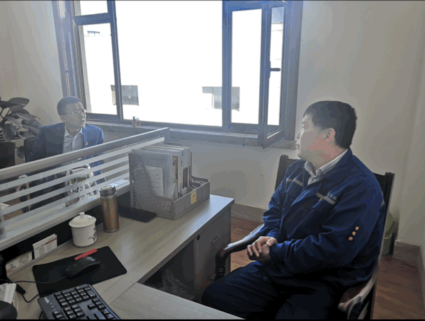 黨建督查 助推企業(yè)黨建工作上水平——集團黨總支開展4月份黨建工作督查93