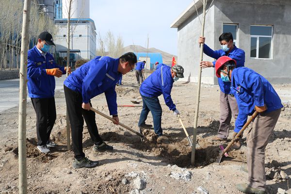 魯蒙水泥黨支部開展主題黨日活動0
