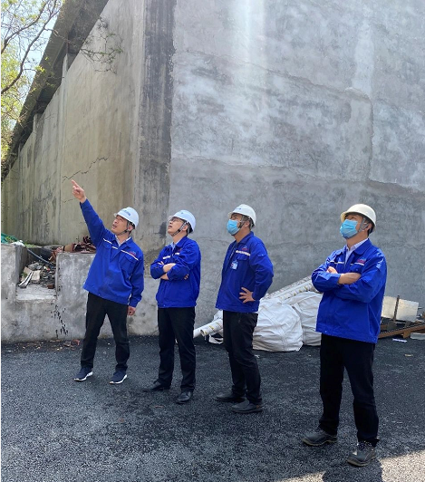 重山思沃瑞組織施工現(xiàn)場大檢查65