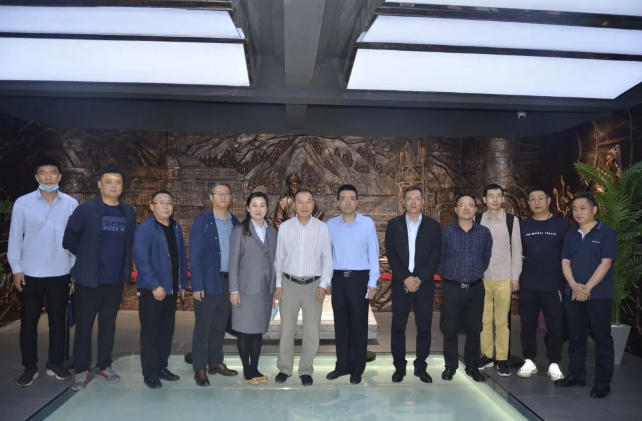 陜西航天建設(shè)集團、齊魯現(xiàn)代產(chǎn)業(yè)研究院到魯中水泥參觀交流35