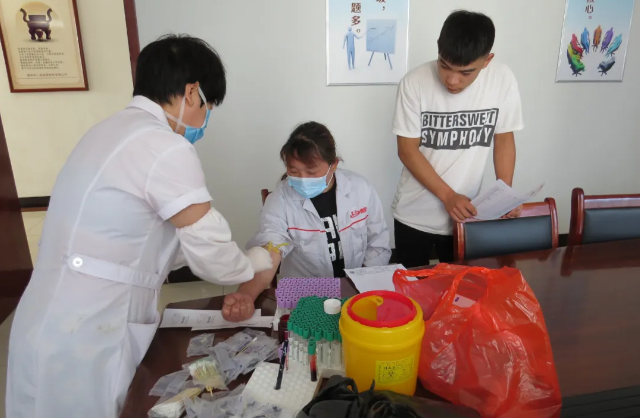 黃驊三陽組織健康查體活動35