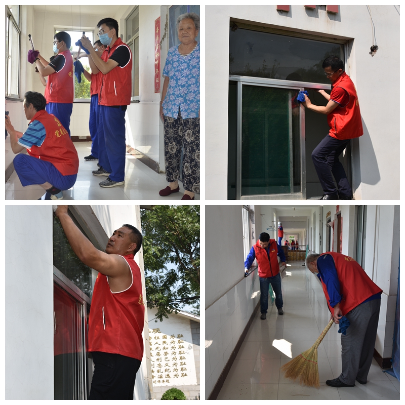 擇善明德敬老人 黨旗飄飄踐良知——重山集團黨總支組織開展黨員志愿服務活動50