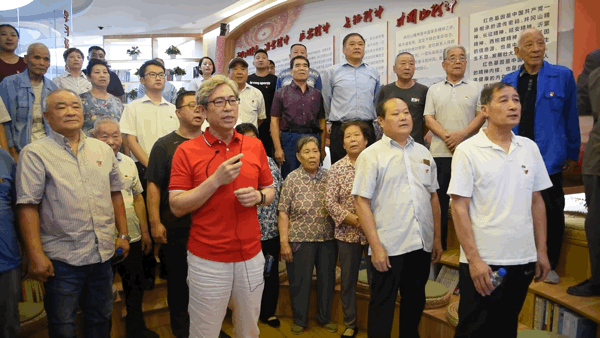 南韓村黨員走進重山集團開展主題黨日活動99