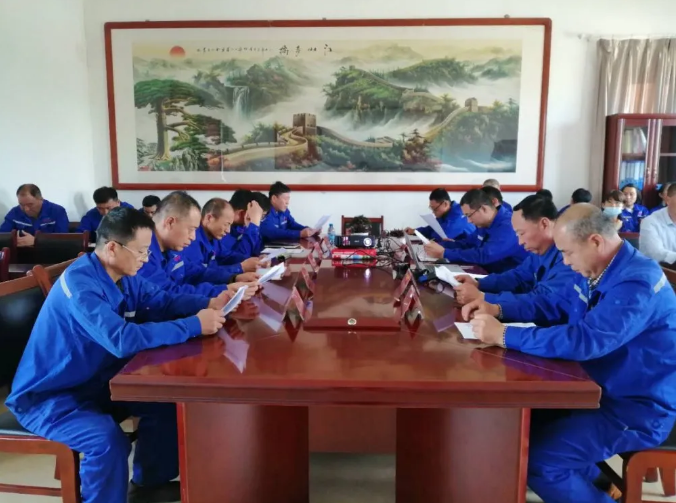 魯蒙水泥組織“致良知”集體學習84